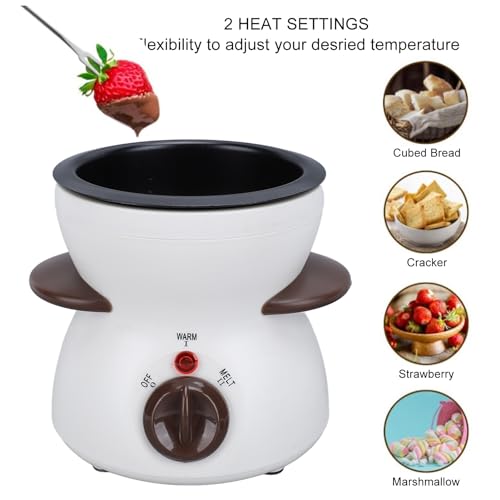 Mini Fondue Eléctrica para Chocolate 200ml 25W miniatura 2
