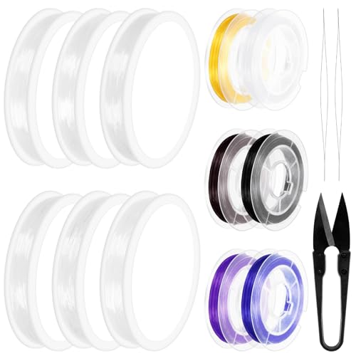 Swpeet 15 rotoli da 0,4 mm, 0,5 mm, 0,6 mm,