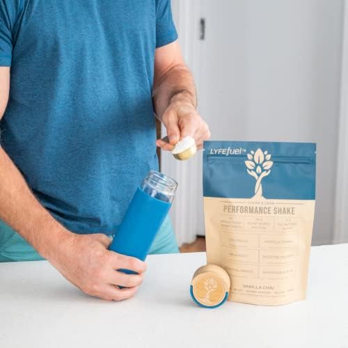 Miniatura 6 de LyfeFuel Batido de proteína vegana en polvo a base de plantas con BCAA, verduras y superalimentos para rendimiento deportivo, recuperación y