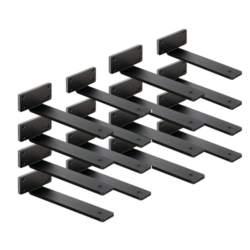16 pack shelf brackets 14 inch floating shelf brackets