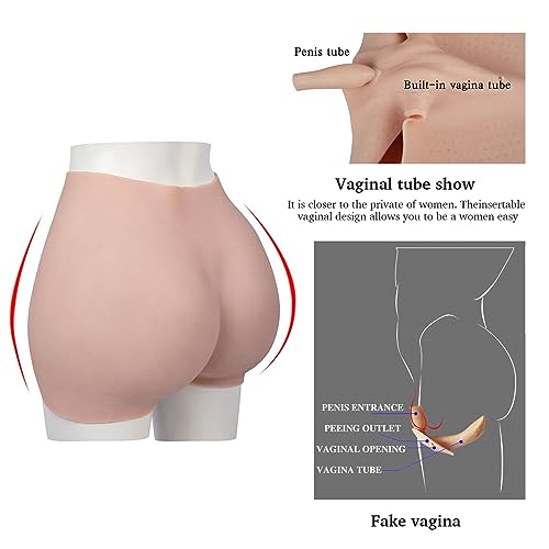 Silicone Hip Buttock Enhancer Pants Big Butt Lifter Panties No Sticky Women Shaper for Crossdresser Drag Queen3