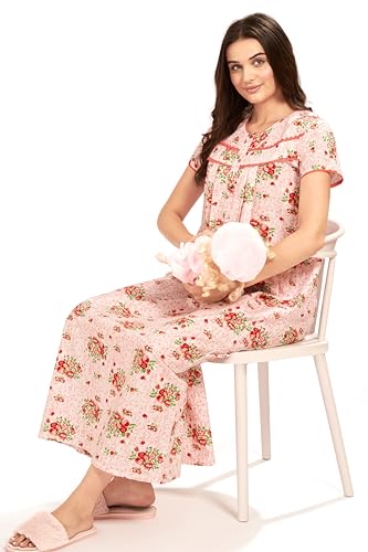 Image of AV2 Women Printed Feeding /Nursing /Maternity Nighty