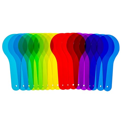 18 Pcs Color Paddles - Engaging Color Mixing Toy for Kids