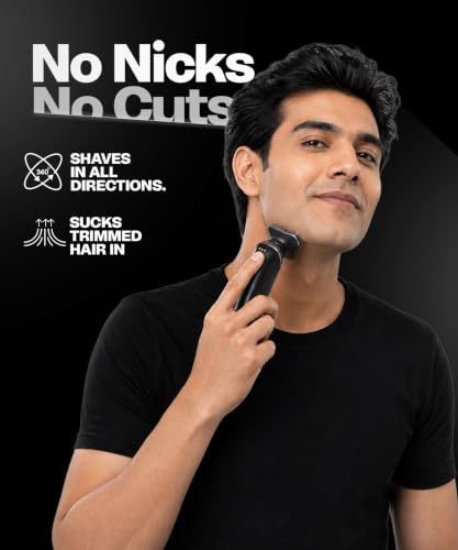 Image of Bombay Shaving Company Autopilot Electric Shaver For Men | Intelligent Shaving | PowerSense Technology | Low Noise Motor | Auto-adjusts Speed | Type-C Flash Charging | Waterproof Body