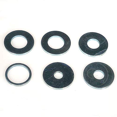 Jeu de 6 rondelles pour tête débroussailleuse alu 2 fils