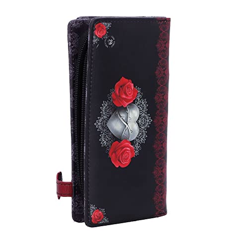 Nemesis Now Love Remains Anne Stokes Embossed Purse 18.5cm Black, PU, One Size4