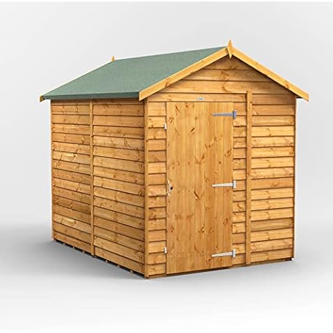 Powersheds Premium Apex Overlap Wooden Cabin Cover