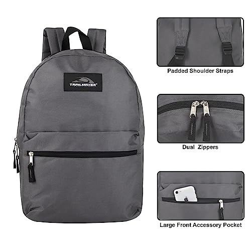 Classic Vintage Backpack for Adults and Kids with Adjustable Padded Shoulder Straps - Image 3