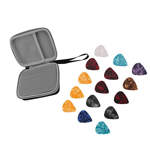 Support de médiator pour guitare, EVA et sac de médiator en tissu résistant aux rayures et aux chocs pour le stockage… - Les Beatles, Paul McCartney, John Lennon, RIngo Starr, George Harrison Support de médiator pour guitare, EVA et sac de médiator en tissu résistant aux rayures et aux chocs pour le stockage…