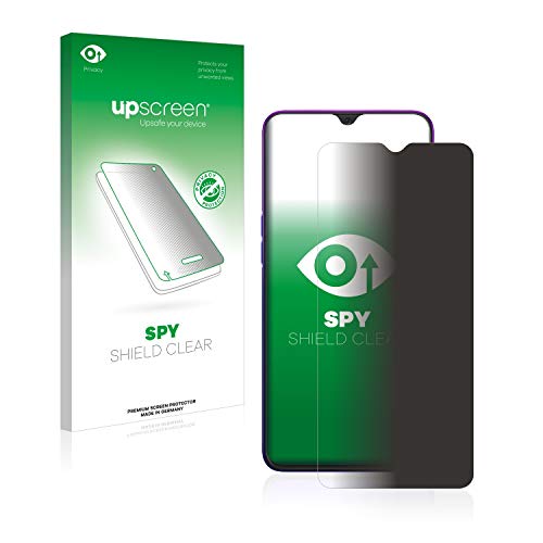 upscreen Protection Anti-Espion pour Oppo Reno Z - Anti-Spy Privacy Film Protection Ecran de Confidentialité