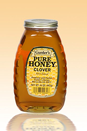 GUNTER APIARIES Honey Clover, 32 OZ