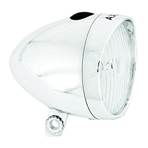 AXA 1 x voorlamp Classic tour koplamp, zilver