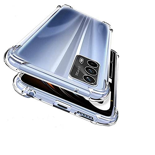AKSHUD® Compatible with Shock Proof Bumper Soft Protective Back Cover for realme GT Master Edition (BOMTP)