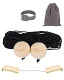 27 FT Cornhole Measuring Device,Distance Setup Tool,Cornhole Game with Bag Easy to Carry,Perfect for Yard Games Outdoor Game for Adults,Black