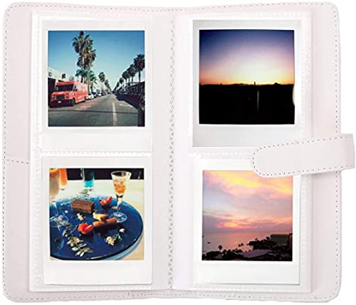 Berfea Mini álbum de fotos Compatible con Fujifilm Instax Square
