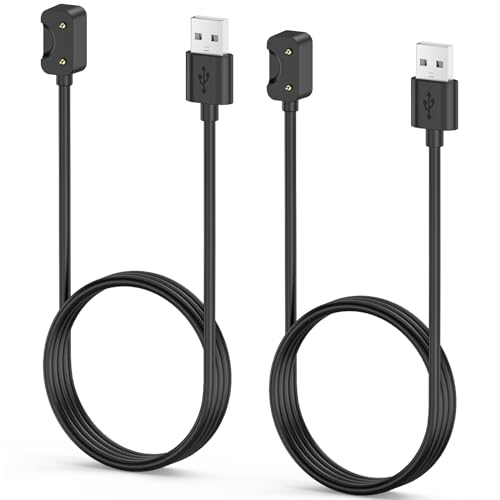BLIKEJIN 2-Pack Charging Cable for Galaxy Fit 3 Watch Replacement Charger (USB-A)