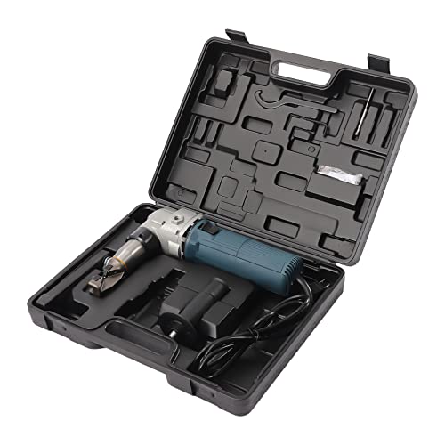NeNchengLi Electric Metal Nibbler 625w Sheet Metal Nibbler 25000RPM High Speed Rotor Nibbler Metal Cutter Sheet Metal Cutter Tool W/storage Case for Cutting Stainless Steel, Iron