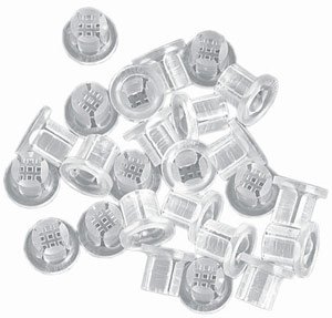 Zirc Saliva Ejector Screens - With Microban Plastic Disposable Fits All Saliva Ejectors Box of 25 #50z952s