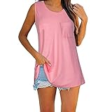 ♥34%Baumwolle+66%Polyester, EU-Größe，sommer oberteile aus weichen und stretchigen stoff , Der Stoff aus dünnerem strickmaterial, leichter und atmungsaktiv für ein angenehmes tragegefühl.