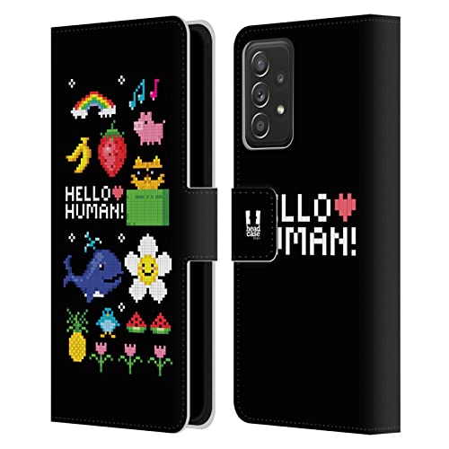 Étui Portefeuille en Cuir Galaxy A52 Finition Premium