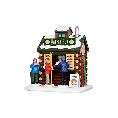 Lemax Christmas Village, Waffle Hut, Brown - Image 2