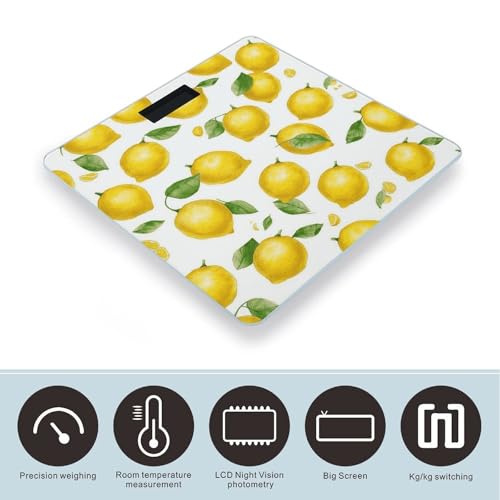 Báscula Digital de Baño VstaDank de Vidrio Templado 400 lb miniatura 3
