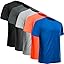 5 Pack Negro, Gris Oscuro, Gris Claro, Azul, Naranja