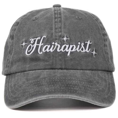 InnoBeta Hair Stylist Gifts Cap for Women, Female, Adjustable Embroidered Baseball Hat for...