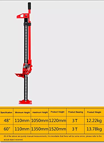 Image of Thar Crde /di / mm540 / mm550 j e e p 4x4 Offroading and Show Accessories by ASIATICK� (Farmjack Hi Lift Jacky 60 Inch)