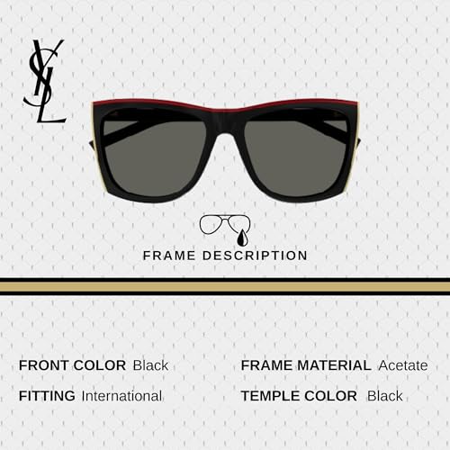 SAINT LAURENT SL 539 PALOMA Sunglasses + Bundle with eSHADES Luxury Eyewear Kit3