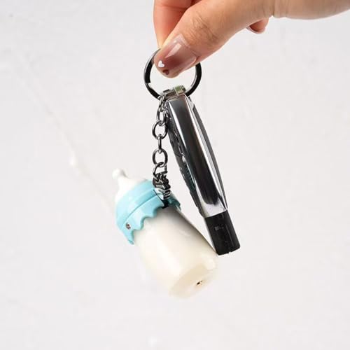 Encendedor Mini Baby Bottle Llavero Recargable de Butano miniatura 4