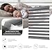 AOSKY Cordless Zebra Blinds for Windows Pull Down Roller Window Shades Dual Layer Light Filtering Privacy for Day and Night, Free-Stop Door Shades for Home Easy to Install (35