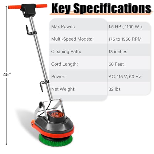 HHQ Orb-5 Floor Scrubber Buffer