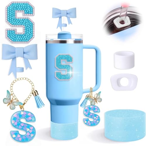 6PCS Blue Stanley Cup Accessories Set for Stanley Cup 30oz 40oz