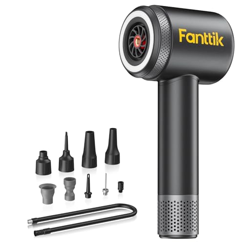 Fanttik X9 Classic Inflator/Blower 2-IN-1, Tire Inflator...