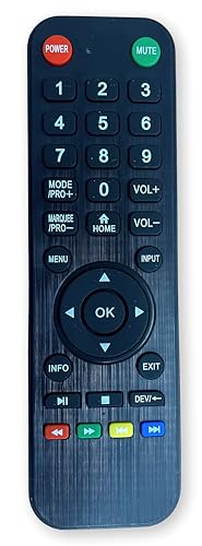 Télécommande Watchman RC000 noir pour écrans WM-ND3200-S-V1 et WM-ND4300-S-V1
