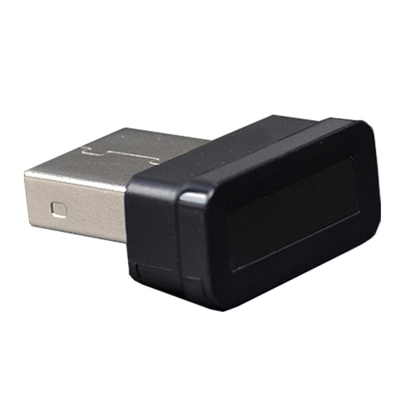 Mini USB Fingerprint Reader Module for Windows 10 11 Hello Biometric Scanner Padlock Smart ID Security Key Fingerprint Identification Unlocking Tool for PC Laptop