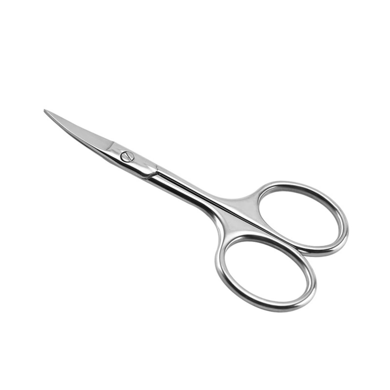 FOMIYES 12 Piezas Tijeras De Cejas Tijera Para Recortar Bigote Tijeras Curvas Para El Vello Facial Tijeras De Bigote Tijeras Para El Pelo De La Nariz Hombre Punta Recta Codo