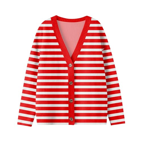 GOFULY Womens Cardigan Sweaters Lightweight Button Up V Neck Knit Cardigans Sweater Fall Floral Print Long Sleeve Y2K Clothes4