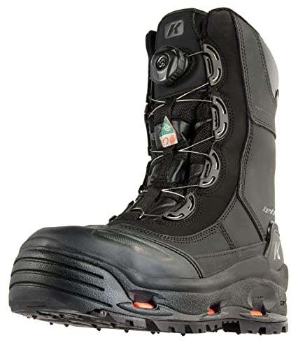 Korkers Men's Icejack Pro Industrial Safety Boot, Includes Interchangeable Soles