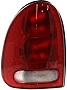 GO-PARTS - for 1996 - 2003 Plymouth Voyager Rear Tail Light Lamp Assembly / Lens / Cover - Left (Driver) Side Replacement 2AME76245A CH2800125 1997 1998 1999 2000 2001 2002