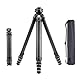 Falcam TreeRoot F38 Pro Carbon-Stativ, 61 Schnellverschluss-Reisestativ mit 360°-Kugelkopf, 5 kg Traglast, F22-Schnittstellen, 1/4-Schraube, Trageriemenlöcher für DSLR-, spiegellose und Videokameras