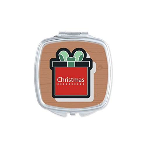 Miroir de maquillage compact portable Noël pour éviter les bavures
