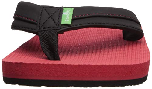 Sanuk Kids Boys' Root beer Cozy Light Flip-Flop2