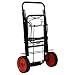 CHARLES BENTLEY Odyssey, Folding Trolley, Camping/Festival, Lightweight, 40kg Load Weight, Powder Coated Steel Frame, Ergonomic Handle, Foldable, Easy Clean, For Camping, Festivals (39x43x98cm)