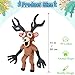 TQJOUJOU 99-Nights in The Forest Plush, 15in 99Nights Deer Monster Plushie Toys, Collectible Stuffed Animals Doll for Game Fans