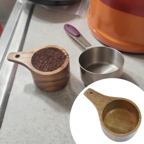 Cuchara medidora de madera para café y especias miniatura 5