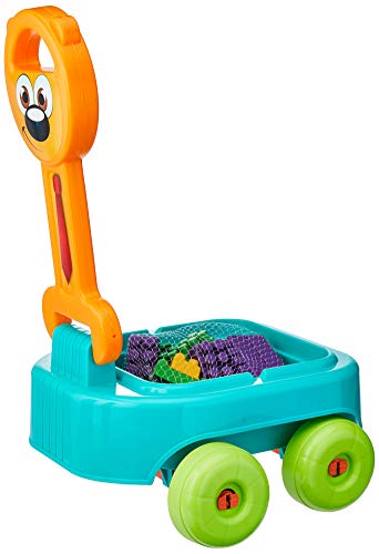 Carrinho De Puxar, Gulliver, Urso Com Blocos