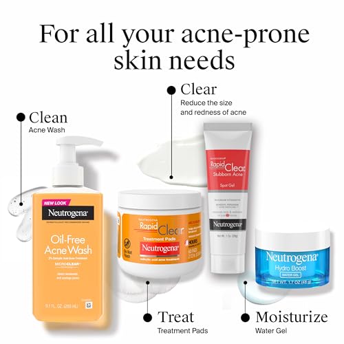Neutrogena Rapid Clear Stubborn Acne Spot Treatment Gel, 1 oz - image 8