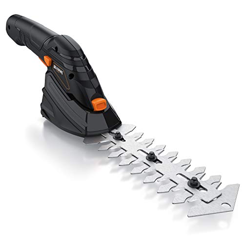 Brandson - Grasschere mit Akku 7,2V 2000mA/h - elektrische Gartenschere -...